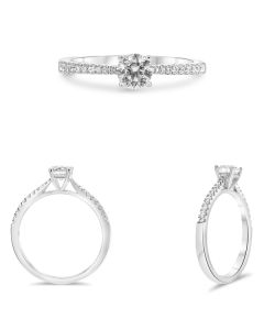 Four Prong Engagement Ring