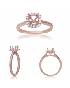 Cushion Diamond Ring