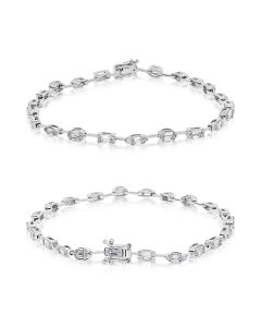 Baguette Diamond Bracelet