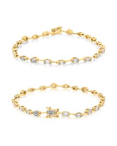 Baguette Diamond Bracelet
