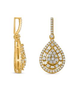 Baguette Diamond Pendant
