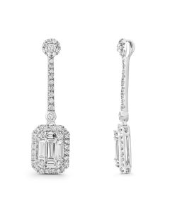 Baguette Diamond Pendant