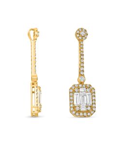Baguette Diamond Pendant