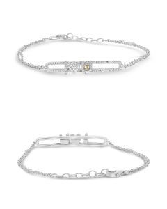 I Love You Diamond Bracelet