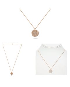 Round Diamond Necklace