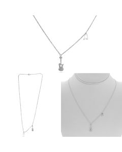 Diamond Guitar Necklace