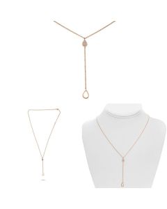 Pear Shape Diamond Necklace