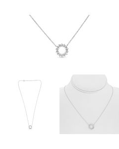 Baguette Diamond Necklace