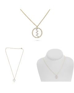 Baguette Diamond Necklace