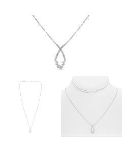 Baguette Diamond Necklace