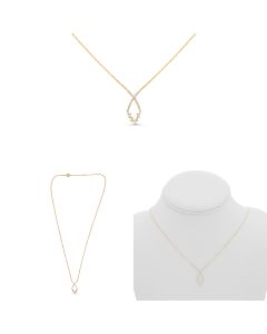 Baguette Diamond Necklace