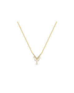 Round Diamond Necklace