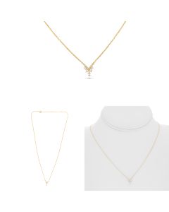 Round Diamond Necklace