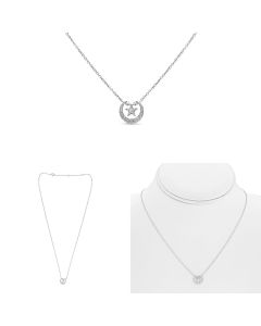 Round Diamond Necklace