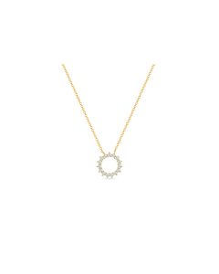 Round Diamond Necklace