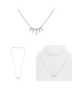 Round Diamond Necklace