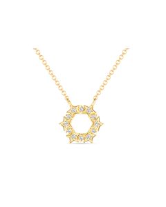 Round Diamond Necklace