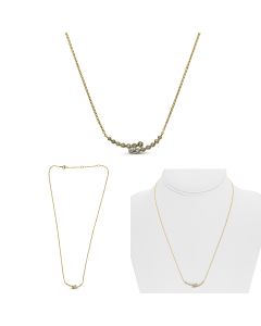 Round Diamond Necklace