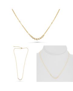 Round Diamond Necklace