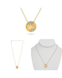 Round Diamond Necklace