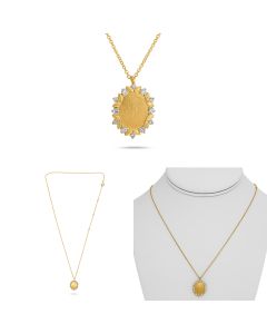 Round Diamond Necklace