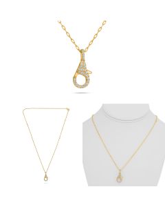 Round Diamond Necklace