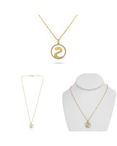 Round Diamond Necklace