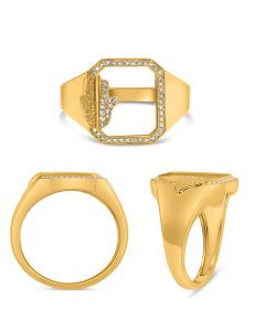 Emerald Cut Diamond Ring