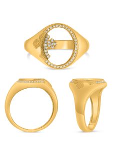 Oval Diamond Ring