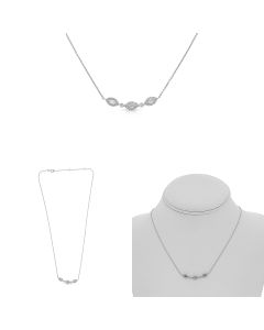 Baguette Diamond Necklace