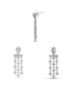 Round Diamond Earring