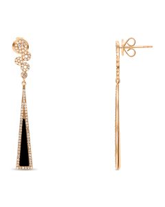 Black Onyx Earring