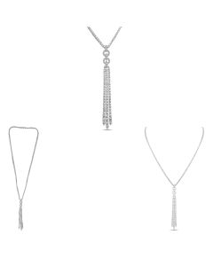 Round Diamond Necklace
