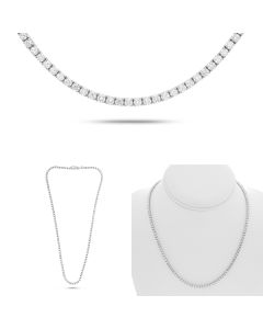 Round Diamond Necklace