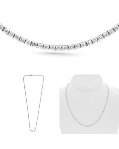 Round Diamond Necklace