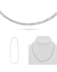 Round Diamond Necklace