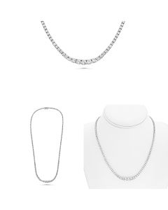 Round Diamond Necklace