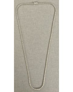 Round Diamond Necklace