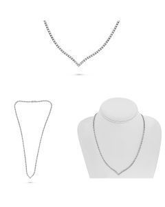 Round Diamond Necklace