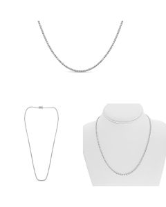 Round Diamond Necklace