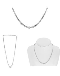 Round Diamond Necklace