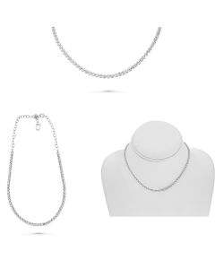 Round Diamond Necklace