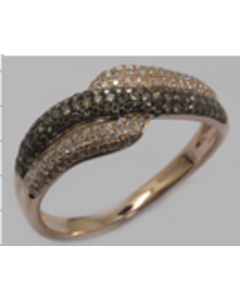 Champagne Diamond Ring