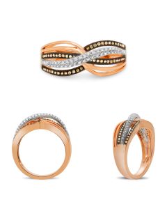 Champagne Diamond Ring