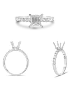 Four Prong Engagement Ring