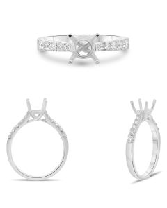 Cushion Cut Yellow Diamond Set