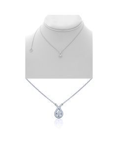 Round Diamond Necklace