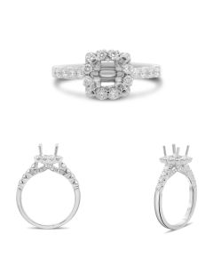 Cushion Diamond Ring