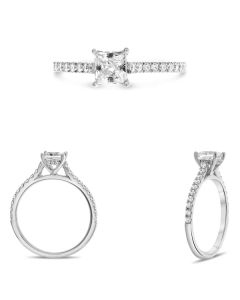 Four Prong Engagement Ring