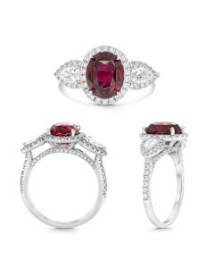 Oval Ruby Ring